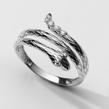Oa. Silver Ring with Diamond